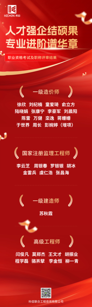 科信喜報(bào) | 人才強(qiáng)企結(jié)碩果，專業(yè)進(jìn)階譜華章